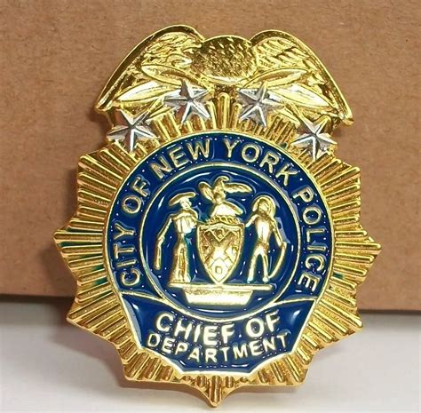 Nypd Police Badge