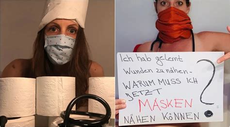 We Are All Vulnerable German Doctors Pose Nude To Protest Lack Of Protective Gear Trending