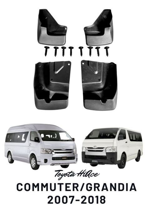 Mudguard Toyota HiAce Commuter GL Grandia Mud Guard Super Grandia