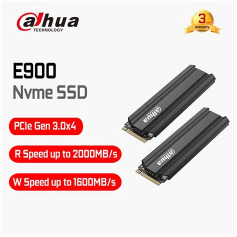 Dahua E900 Internal NVME M 2 SSD 256GB 512GB 1TB PCIe Gen 3 0x4 SSD 3D