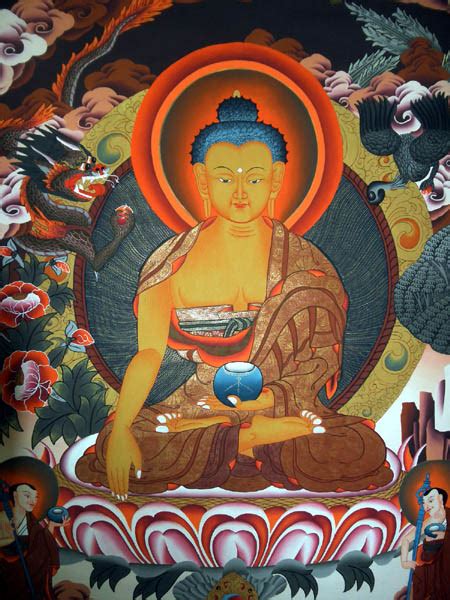 Shakyamuni Buddha Thangka Art Painting Buddhist Painting Tibetan