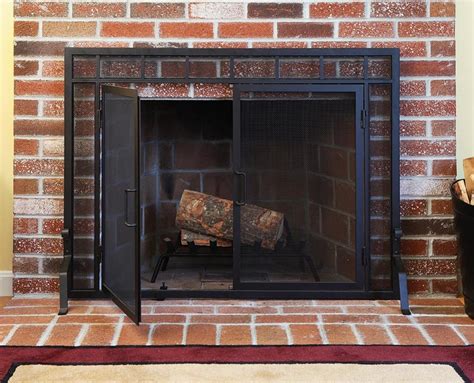 Brick Fireplace Screens Mriya Net