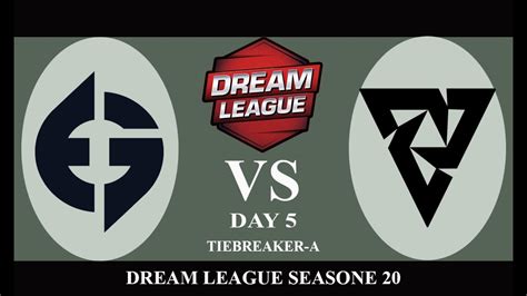 EG Vs TUNDRA TIEBREAKER DREAMLEAGUE 2023 S20 Dota 2 Highlights