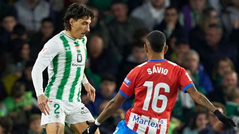 Betis Empata Del Ltimo Minuto Al Girona Y Lo Quita Del Liderato