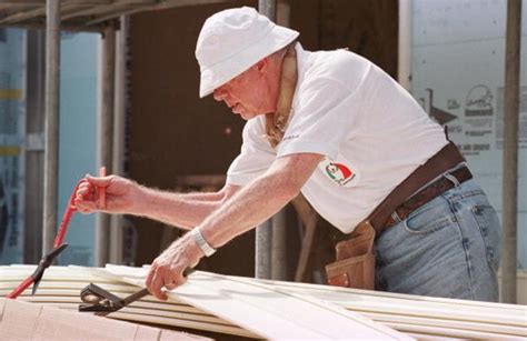 How Jimmy Carter Spent His Final Years Building Houses For The Poor As