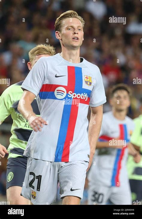 Frankie De Jong Of Fc Barcelona During The Friendly Football Match