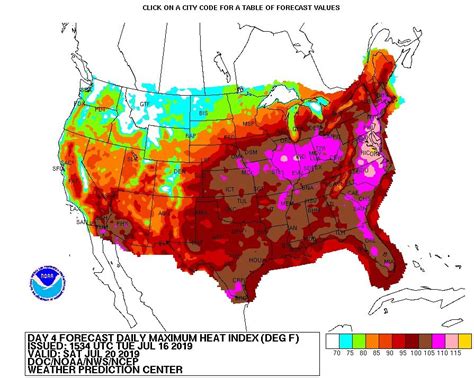 US Heat Wave Map 2019: List Of States Affected By Excessive Hot Weather ...