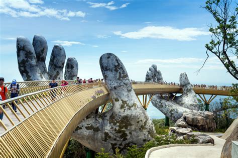 Golden Bridge Ba Na Hills Danang Da Nang Leisure