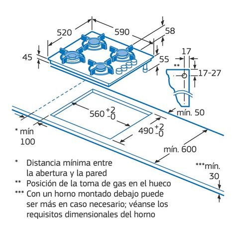 Placa gas Balay 4 quemadores 3ETG464MB El Corte Inglés