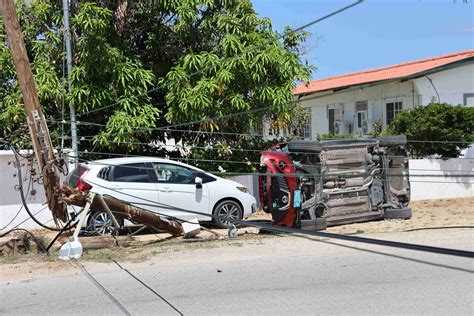 Two minors crash parents’ car and cause power outage | English - 24ora