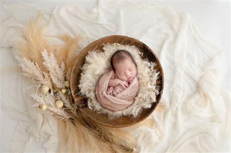 Newborn Photography Brisbane North Neutral Minimalist Style