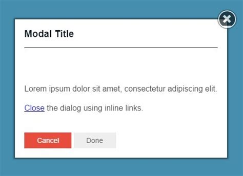 Responsive CSS3 Animated JQuery Modal Plugin JSModal Free JQuery