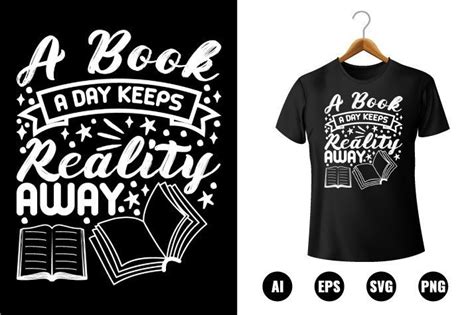 Book Lover T Shirt Design 18 Graphic By Aftabul2001 · Creative Fabrica