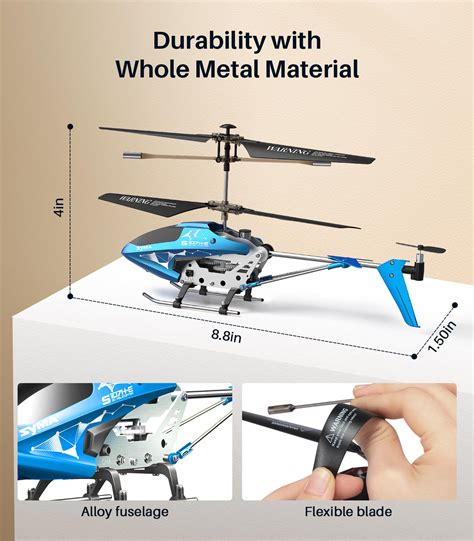 Syma Remote Control Helicopter S H E Aircraft With Altitude Hold