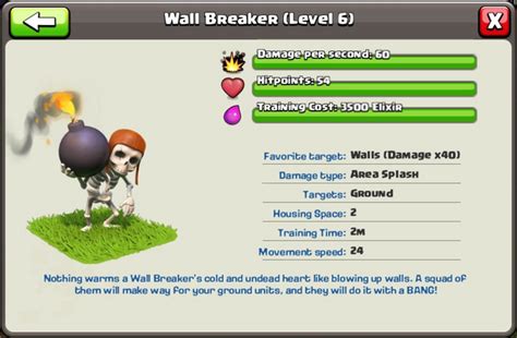 Wall Breaker - Clash of Clans Wiki