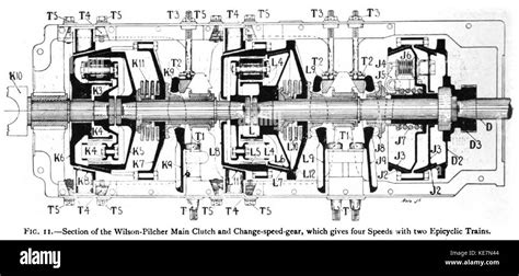 Gearbox diagram Black and White Stock Photos & Images - Alamy