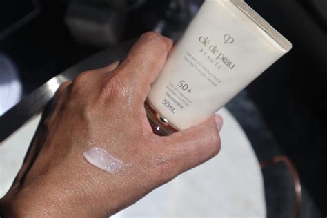 Cle De Peau Beaute Uv Protective Cream Spf 50 Lip Treatment Spf25 Review The Velvet Life