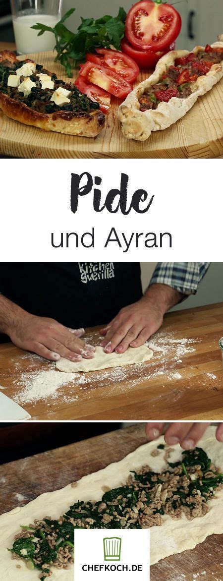 Pide und Ayran echte Klassiker der türkischen Küche Im Video seht ihr