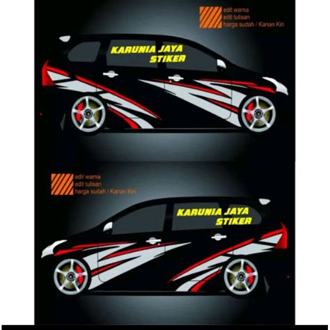 Jual Stiker Mobil Avanza Cutting Stiker Striping Avanza Xenia Ertiga