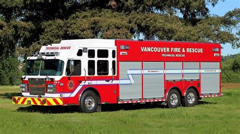 Vancouver Fire Rescue Services Heavy Duty Technical Rescue Rig