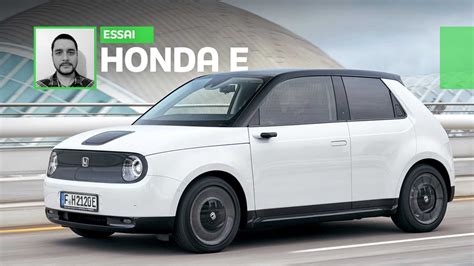 Essai Honda e 2020 Le futur s écrit aussi au passé