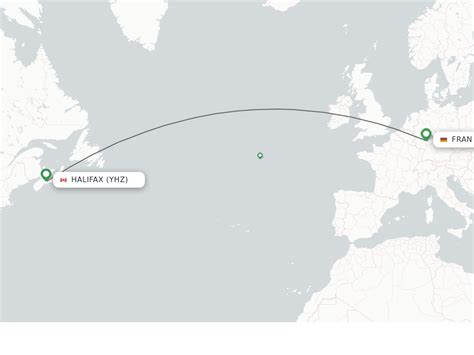 Direct Non Stop Flights From Halifax To Frankfurt Schedules