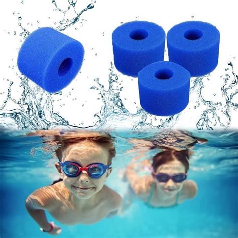 Lot De Cartouches Filtrantes En Mousse De Type S Pour Piscine