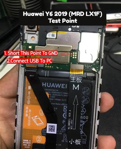 Huawei Y6ii Test Point