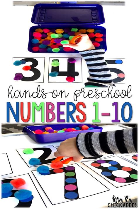 Preschool Curriculum 123 Count With Me Numbers 1 10 Preschool Math Numbers Math Activities