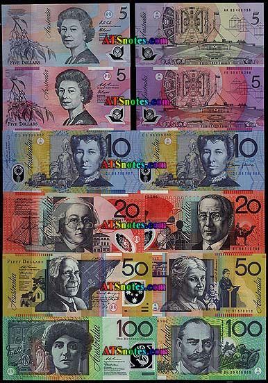 Australia banknotes - Australia paper money catalog and Australian ...