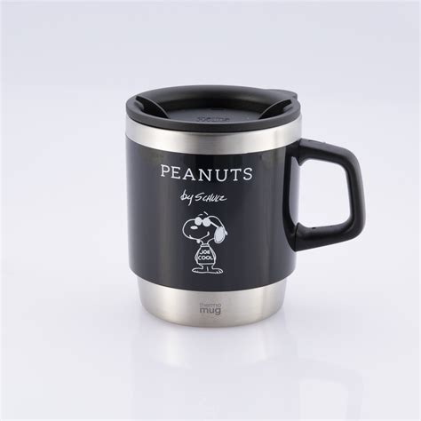 【楽天市場】【9月21日 9月25日限定★クーポン配布中】peanuts ピーナッツ スタッキングサーモマグ ジョークール Bk Ph