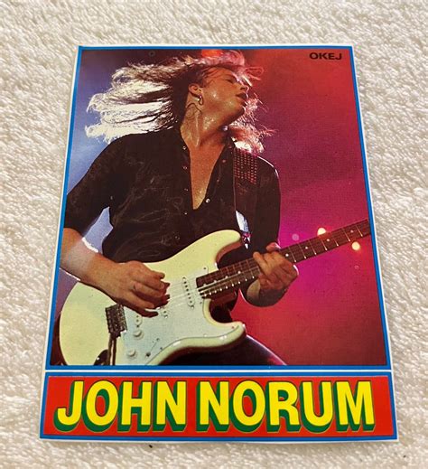 John Norum Europe 1986 klistermärk stickers frå Köp på Tradera