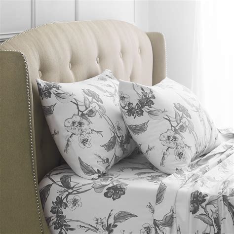 Home Floral Graphite King Pinzon Signature 190 Gram 100 Cotton