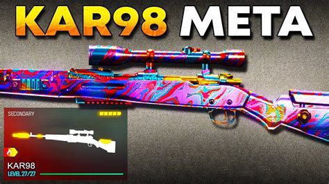 The New Kar K Is Insane In Warzone One Shot Youtube