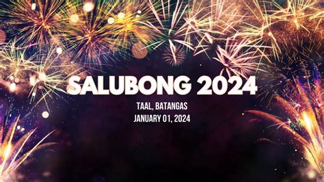 Salubong Taal Batangas Jnm Pyrotechnics Youtube