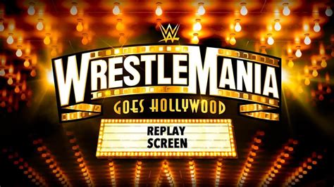 WrestleMania 39 Replay Green Screen YouTube