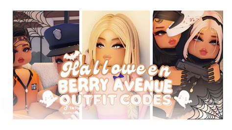 Berry Avenue Halloween Outfit Code Compilation YouTube