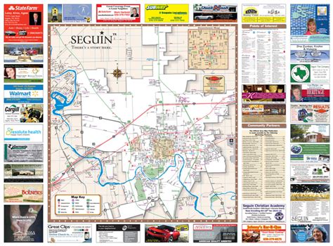 City Of Seguin Map