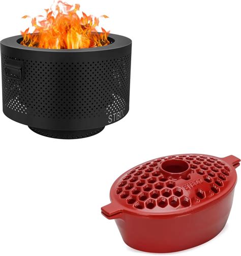 24 Inch Smokeless Fire Pits For Outside With Portable