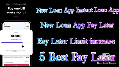 New Loan App Instant Credit Limit New Pay Later App 5 Bast Pay Later