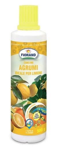 Il Numero 1 Del Risparmio FIORAND CONCIME LIQUIDO PER AGRUMI E LIMONI