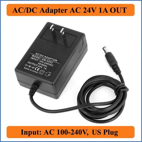 2019 24v 1a Us Plug Ac Dc Adapter Ac 100 240v Converter Adapters To Dc