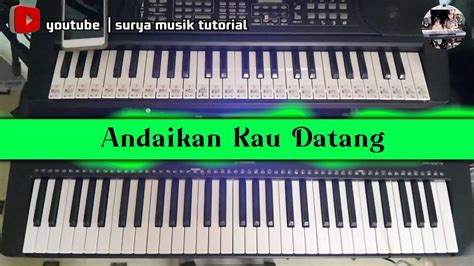 Tutorial Not Angka Dan Chord Beserta Lirik Lagu Andaikan Kau Datang