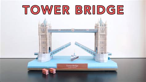 Papercraft Tower Bridge London Youtube