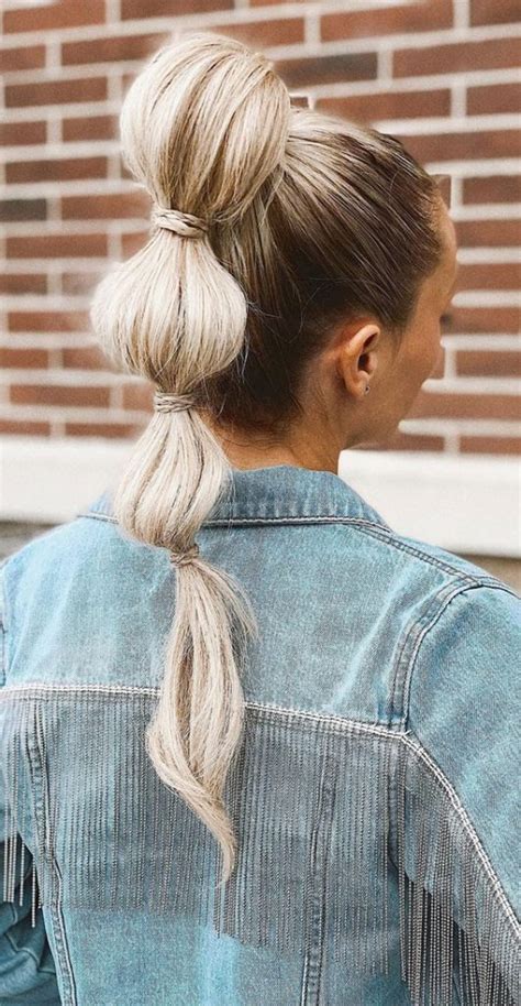 32 Cute Ways To Wear Bubble Braid Bubble Pony With Little Braided Details