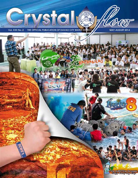 Dcwd Crystal Flow May August 2014 By Davao City Water District Issuu