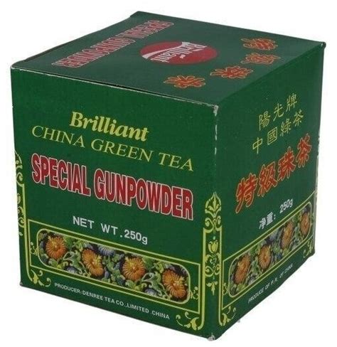 Chińska herbata zielona Brilliant Special Gunpowder 250g cena opinie