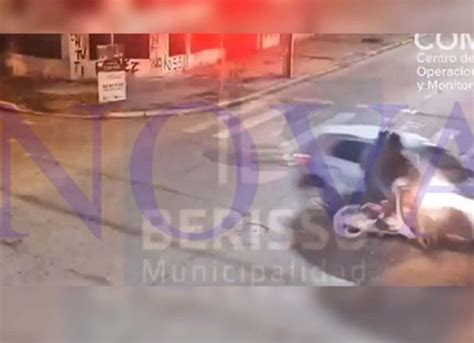 VIDEO Berisso las cámaras de seguridad del municipio registraron un