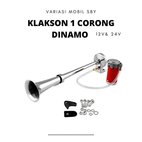 Jual Klakson Terompet Corong Dinamo V V Cm Shopee Indonesia