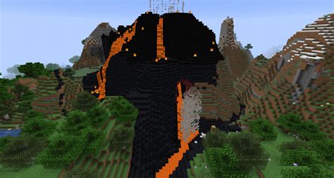 Minecraft Volcano Biome